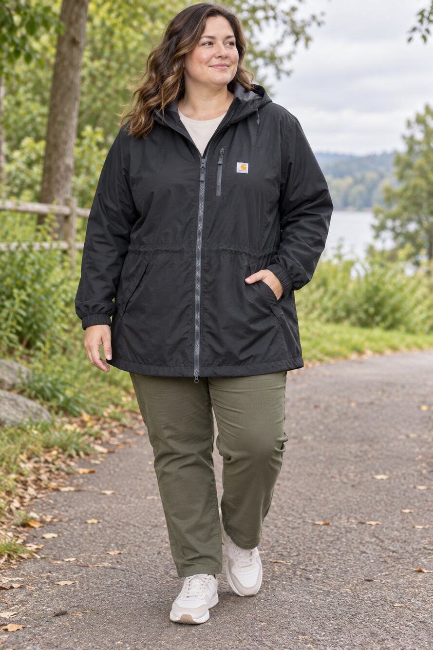 Rain Defender Hooded Coat XXL 20 Black Gorpcore Utility Lightweight